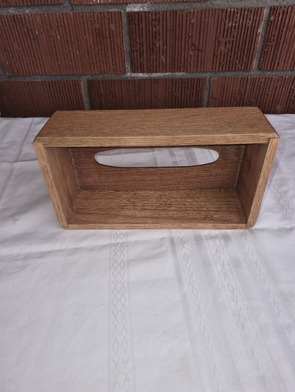 Wood Tissue Holder - Picture 3 of 3